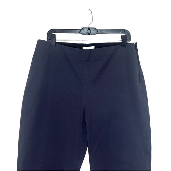 Everlane Dark Gray “The Work Pant” The Side-Zip Stretch Minimalist Cotton Pants - Picture 3 of 8